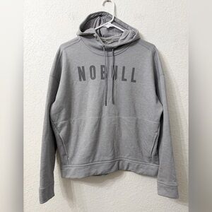 Nobull Light Grey Legacy Hoodie - M